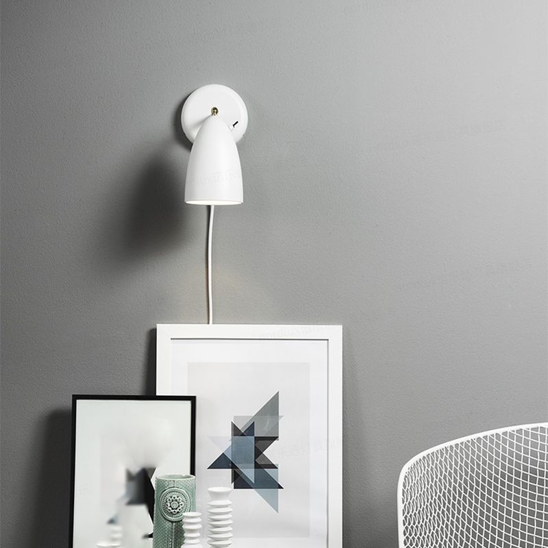 Metal Geometric Reading Wall Lighting Modern 1 Light Wall Mounted Light Fixture