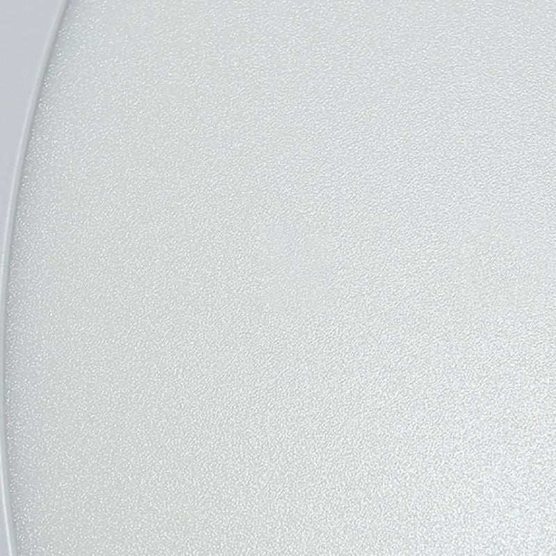 Rectangular Ceiling Light Fixture Modern Aluminum LED Living Room Flush Light in Black