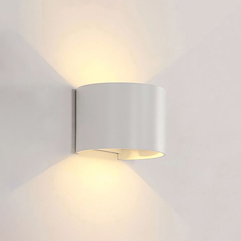 Modern Style Aluminum Wall Light Geometric LED Wall Washer for Outdoors