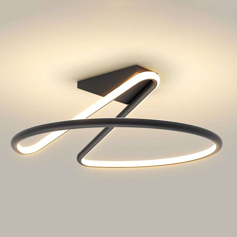 Runde Form Metall Flush Mount Deckenleuchte modern