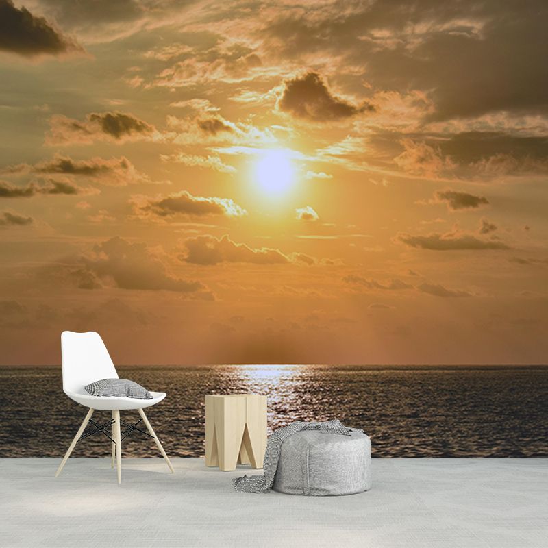 Sunset Landscapes Mildew Resistant Wall Mural Wallpaper Pattern for Home Decor
