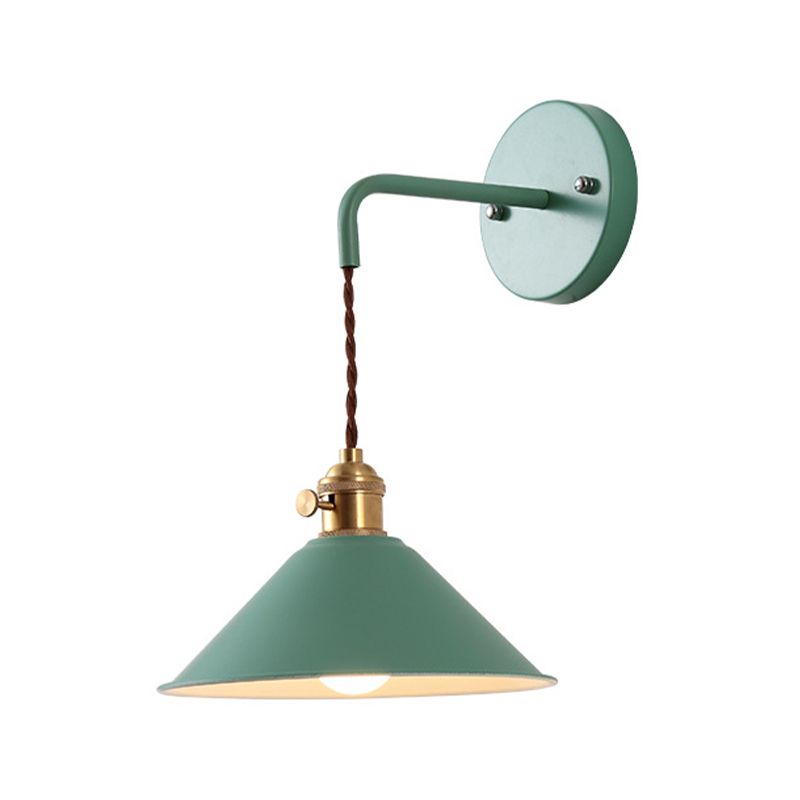 Modernism Macaron Wall Light Cone Shaded Lighting for Foyer Room