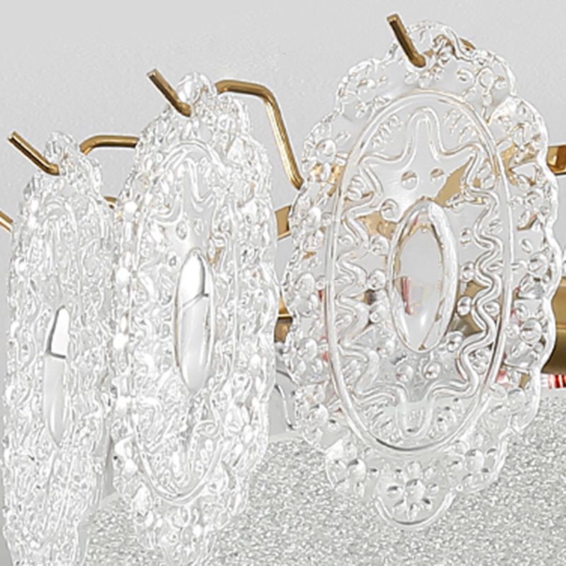 Nordic Ceiling Light Glass Flush Mount Ceiling Light Fixture for Bedroom