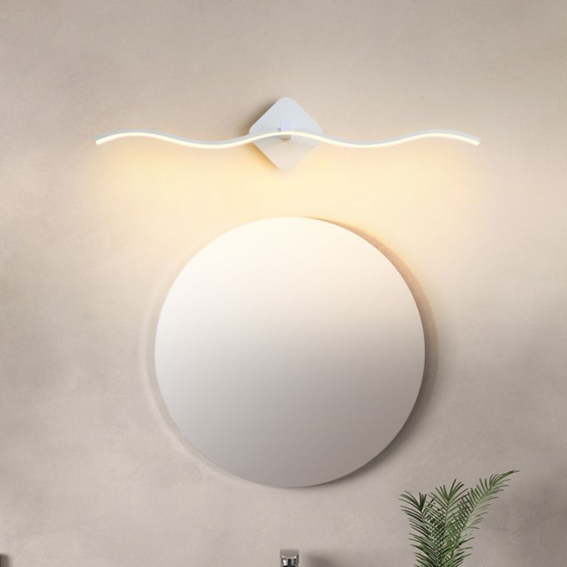 Luce illuminazione con applique a parete Luce montata a parete in metallo LED per bagno
