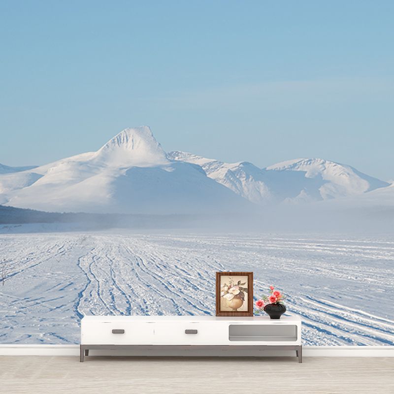 Home Decoration Mountain View Mural Moisture Resistant Wall Covering