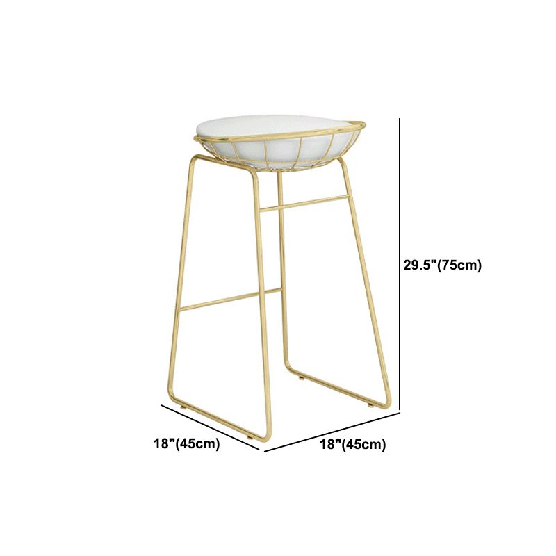 Glam 1/2/3 Pieces Bar Table Set Rectangle Bar Table with High Metal Stools for Home