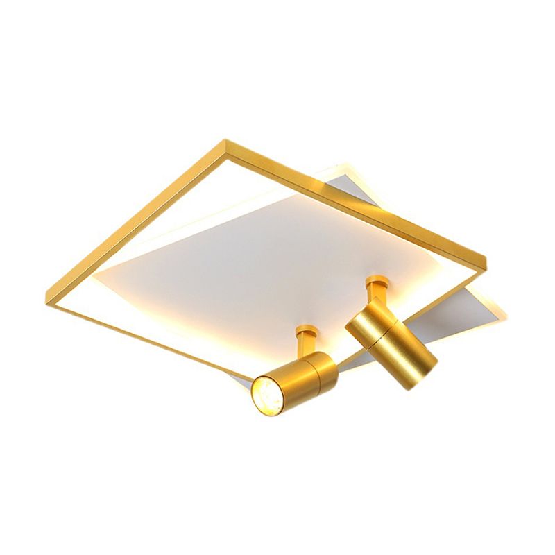 Lámpara de techo LED moderna con luz empotrada para tienda de ropa y sala de estar