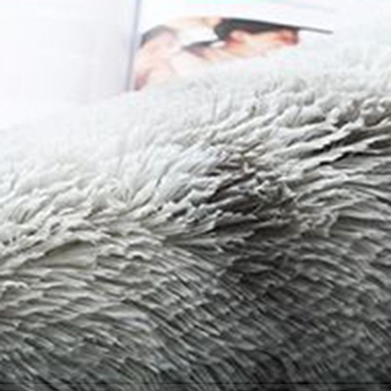 Round Tie dye Simple Carpet Polyester Shag Rug Non-Slip Backing Indoor Carpet for Home Decoration