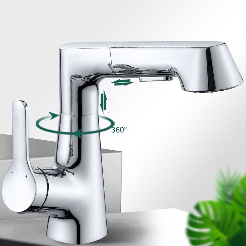 Contemporary Style Faucets Centerset Lever Handles Faucets for Bathroom