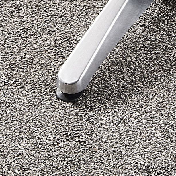 Stainless Steel Dining Table Industrial Pedestal Dining Table in Stainless Steel