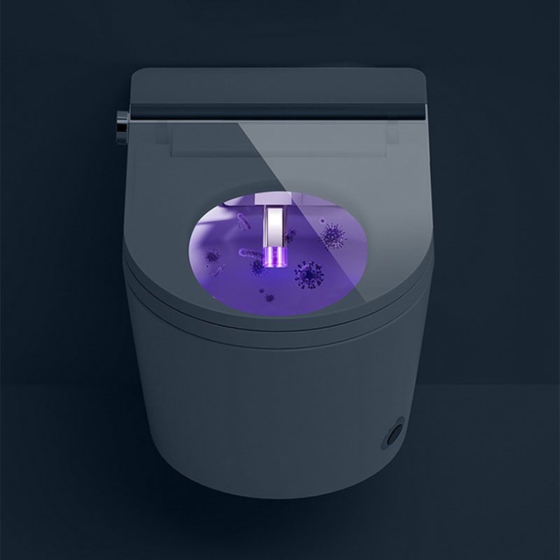 Wall Mount Flush Toilet One-Piece Toilet Contemporary Toilet Bowl