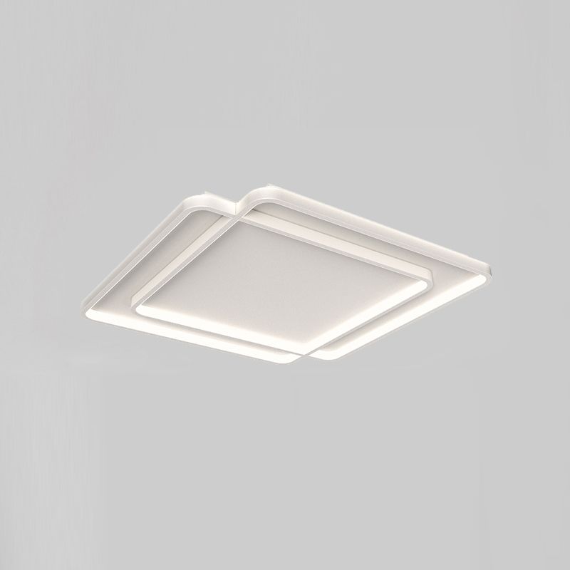 Plafonniers encastrés à LED d'éclairage encastré de simplicité blanche pour salle à manger