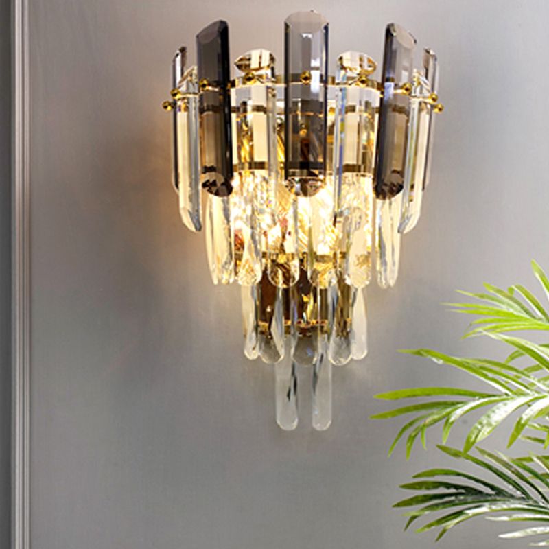Modern Glass Wall Light Sconce Creative Simple Wall Light Fixture for Bedroom