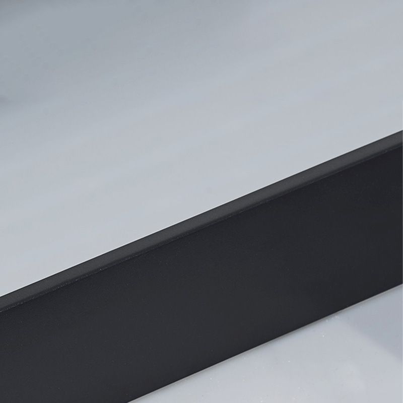 Moderne LED-strip flush mount plafond licht zwart & witte lamp voor kantoor