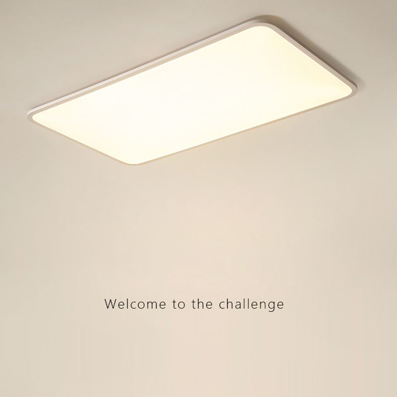 Flush rectangulaire Mount Light Flushmount Lighting Modern Flush Mount Light