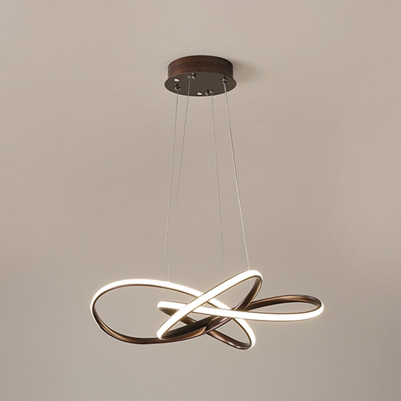 Cycle Shade lampadario Light Light Metal Modern 1 Funzione illuminazione lampadario leggero