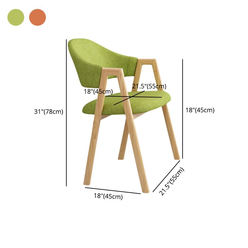Chaise de salle à manger contemporaine en métal, chaise latérale de salle à manger en velours pour usage domestique