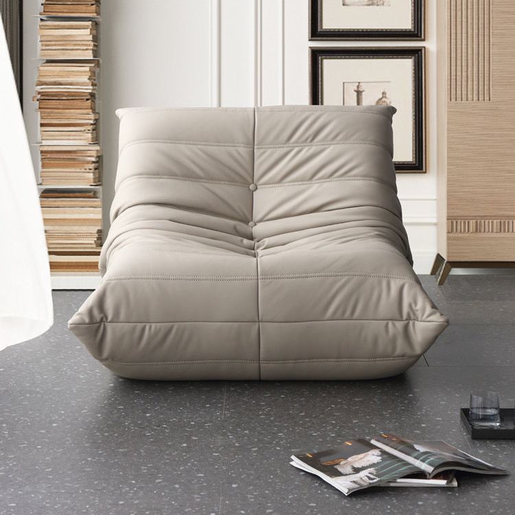 Armless Chair with Tufted Back 35.43" Wide Velvet Chair for Living Room