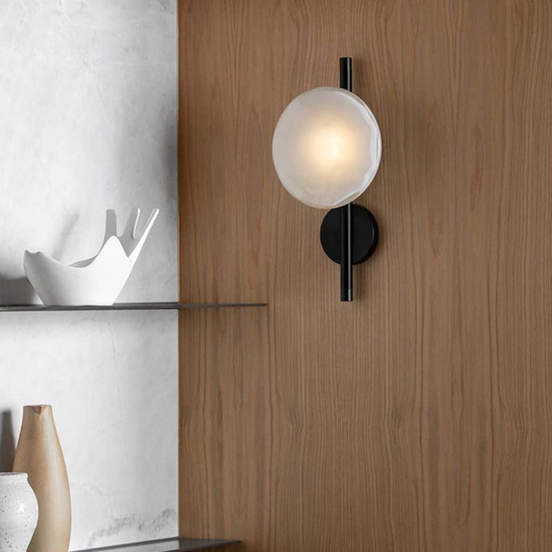 Modern Wall Light Sconces Glass Wall Lighting Fixtures for Living Room