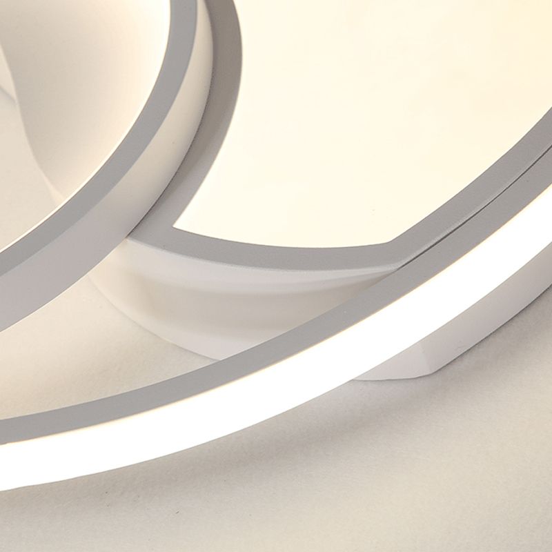 Sun Moon – plafonnier LED en acrylique, design moderne et Simple, luminaire décoratif de plafond, idéal pour une salle de bain, un couloir ou un couloir