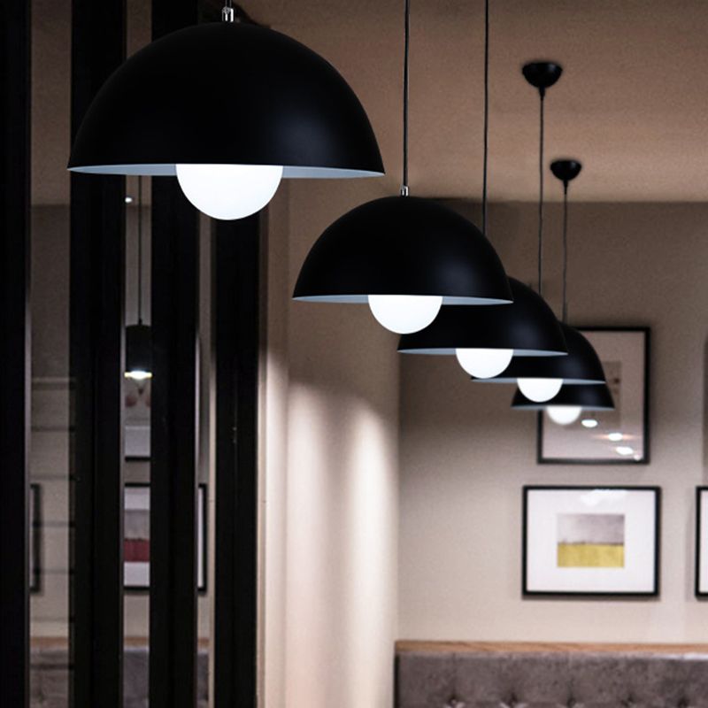 Dome ristorante Dropserve Modern Style Metal 1 Luce Afferma del soffitto Luce