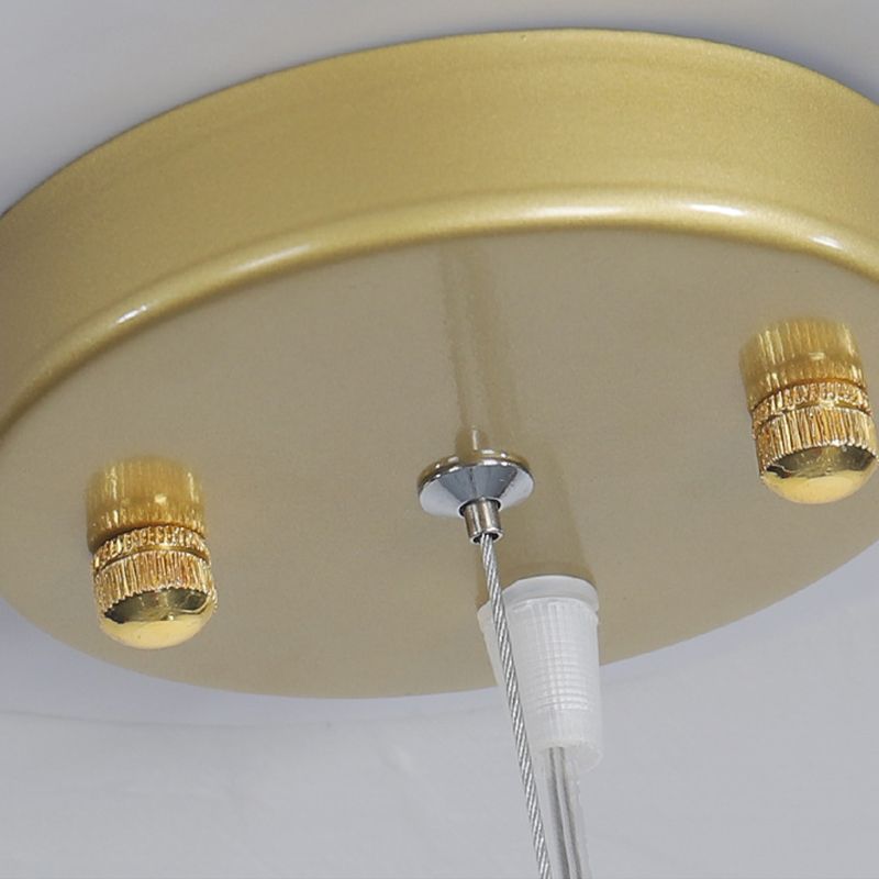 Wit glazen kroonluchter verlichtingsarmatuur moderne kroonluchter hanglamp voor woonkamer