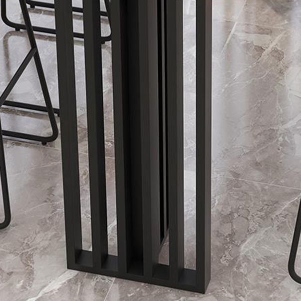 Modern Style Bar Table Rectangle Stone Bar Table for Living Room