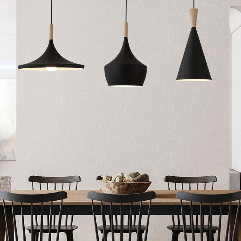 Macaroon Modern Hanging Lamps Aluminium Pendant Pending Lighting Fixtures pour le salon