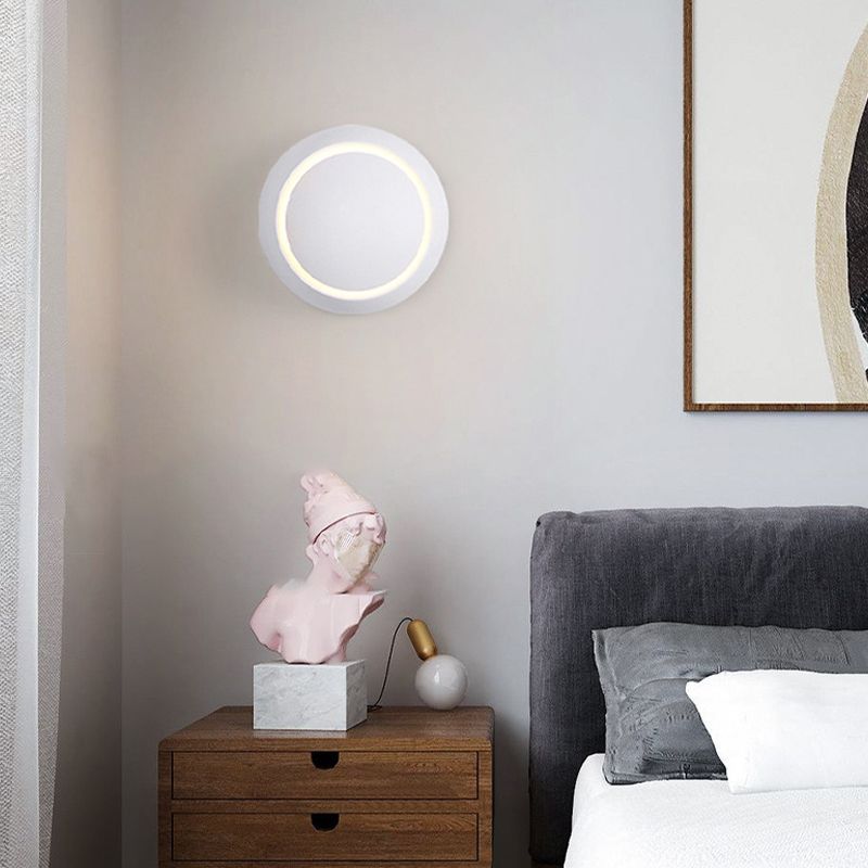 Modern Rotatable Wall Light Sconces Metal 1 Light Wall Lighting Fixtures