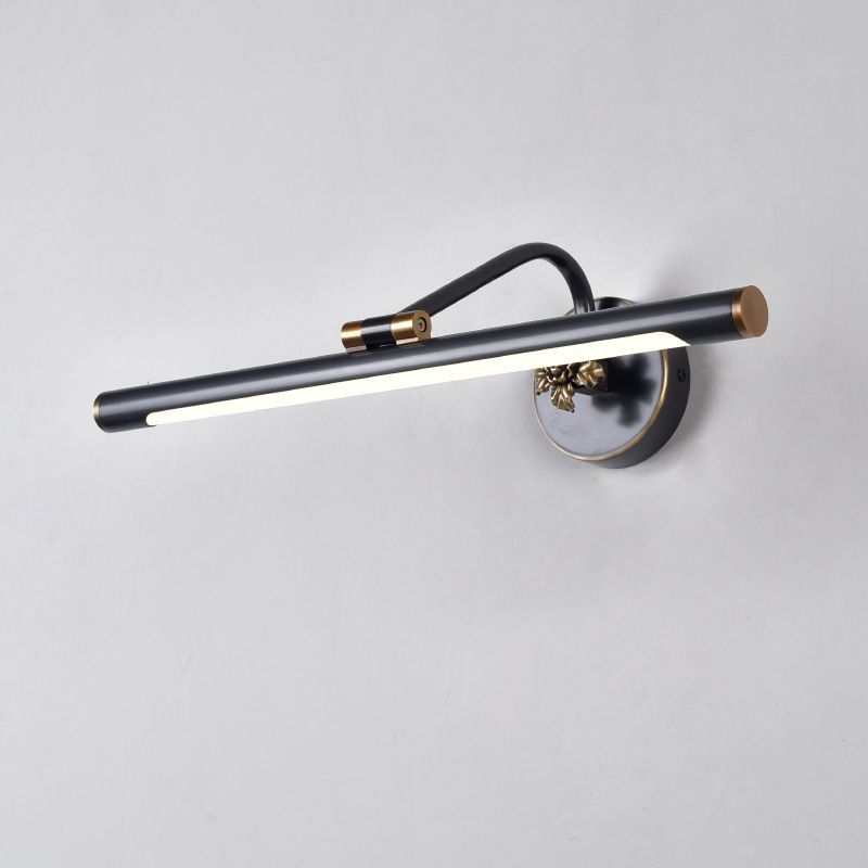 Adjustable Tube Bath Vanity Mirror Light Vintage Metal LED Wall Mount Light Fixture