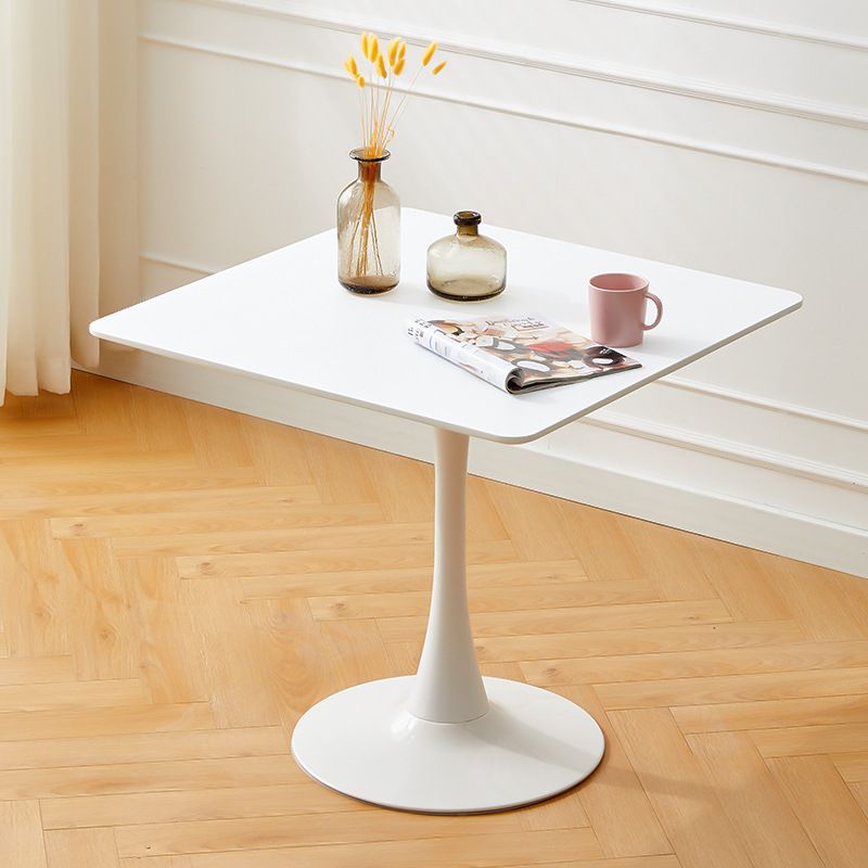 Modern White Manufactured Wood Table Home Tulip Dining Table