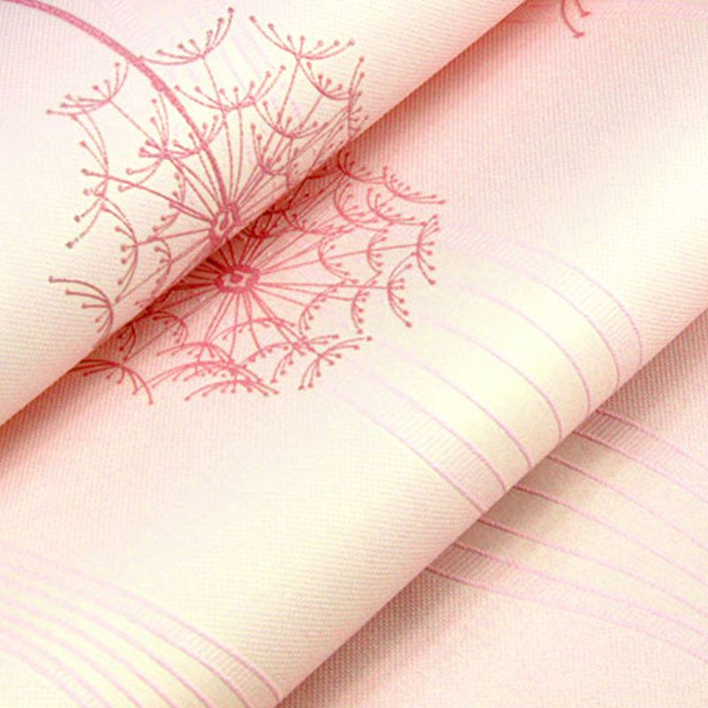 Non-Pasted Wallpaper Roll 31 ft. x 20.5 in Countryside Dandelion and Stem Wall Decor for Accent Wall