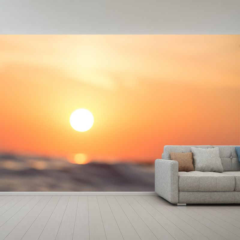 Washable Stain Resistant Mural Wallpaper Sea Scenery Indoor Wall Mural