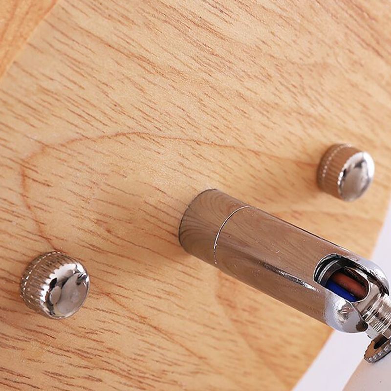 Metal Wall Lights Modern Macaron Style 1 Light Wall Sconce for Bedroom