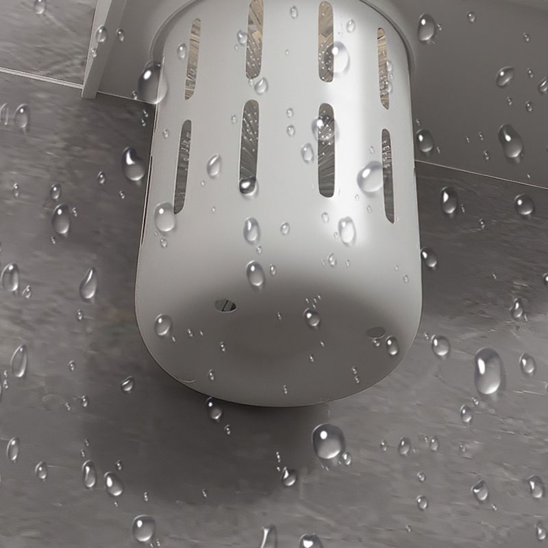 Modern Bathroom Hardware Set White Metal Bathroom Accessory Kit