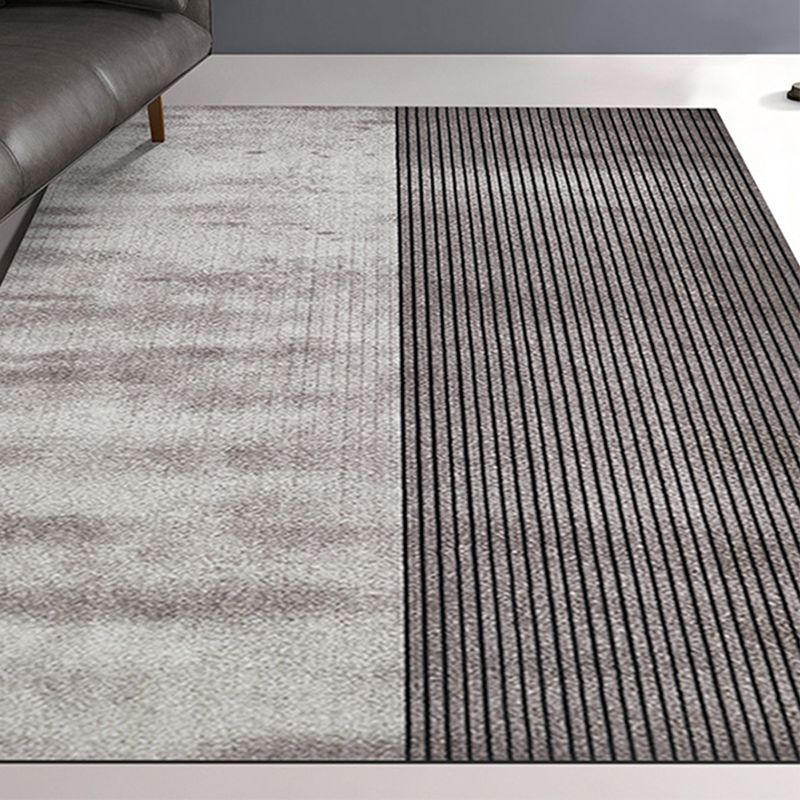 Casual Living Room Rug Multi Colored Geometric Printed Indoor Rug Polyster Pet Friendly Easy Care Area Carpet