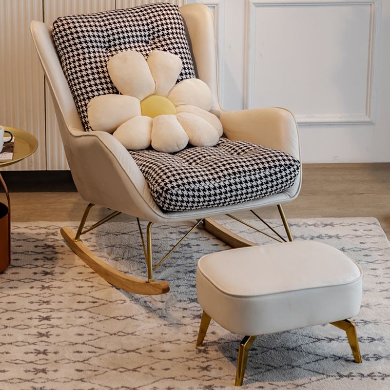 Modern Style Chaise Lounge Lazy Sofa Chair Leisure Rocking Chair for Living Room