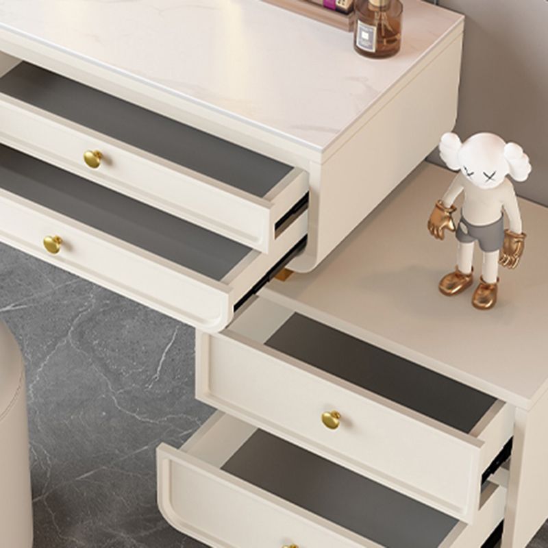 Luxurious Make-up Vanity 3/5 Drawers Stain Resistant Dresser