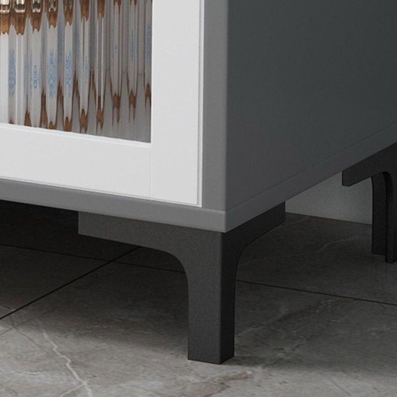 Modern Kitchen Island Table Dining Room Stationary Prep Table