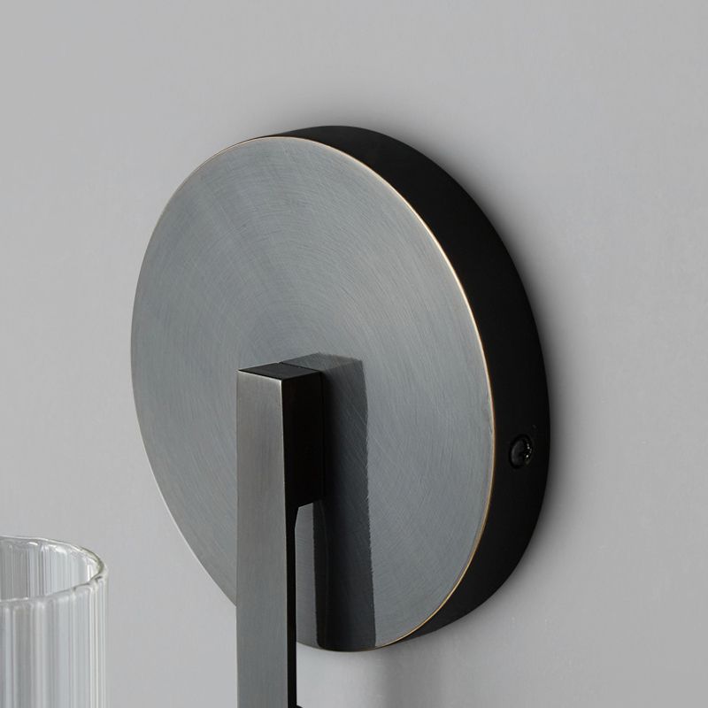 Modern Style Cylinder Shade Wall Light Metal 1 Light Sconces for Bedroom