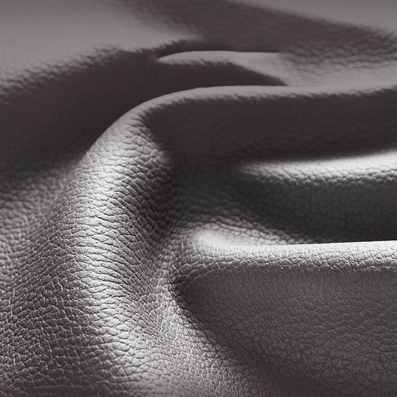 34.3" Wide Contemporary Style Sofa Faux Leather Seating with Pillows