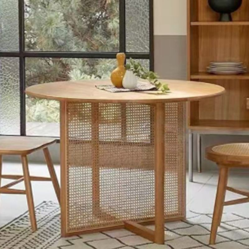 Table à manger en bois massif simplicité table de restauration pour salle à manger