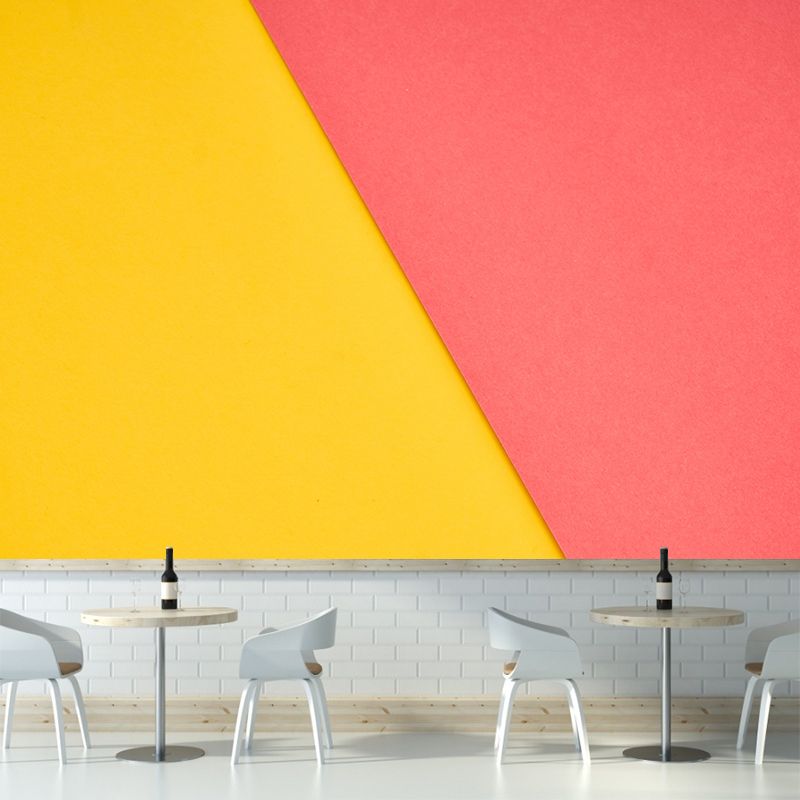 Illustration Customized Geometry Mural Contemporary Wall Decor Office Wall Murals