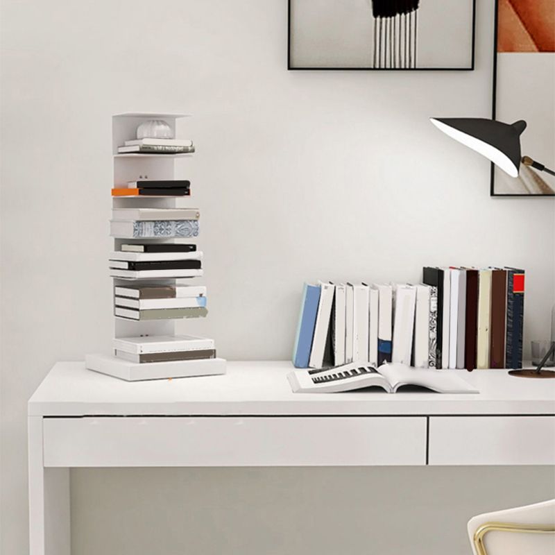 14"W Bookshelf Contemporary Style Invisible Bookcase for Office and Home