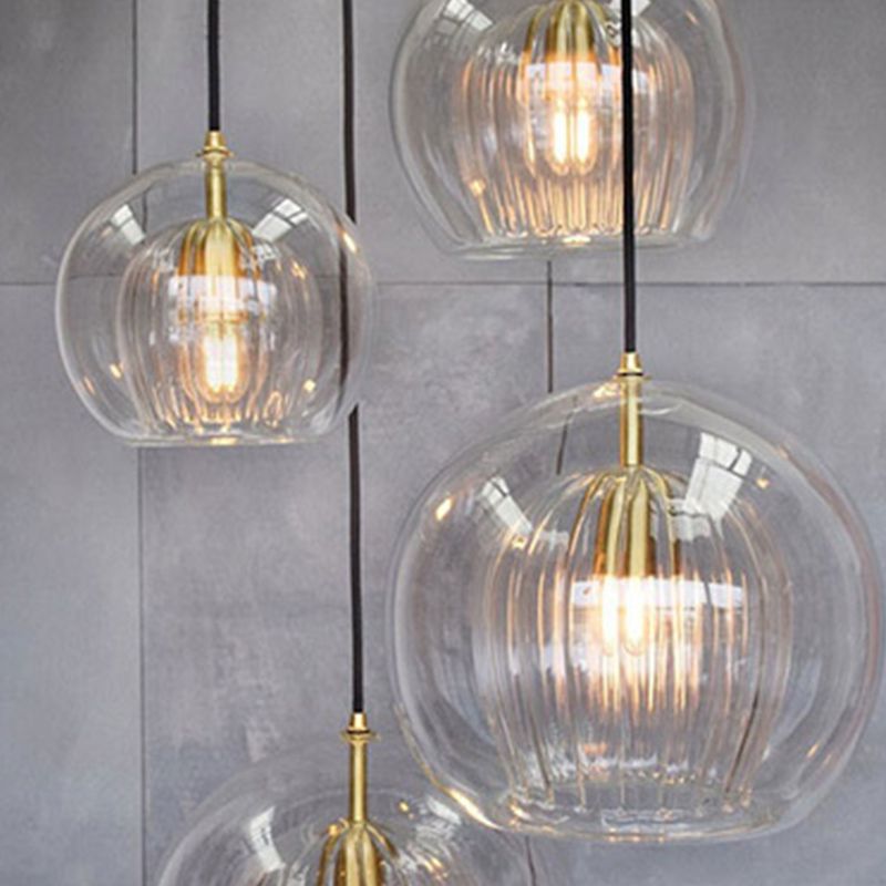 Zeitgenössisches Glas hängend Licht kreativer Anhänger Beleuchtung