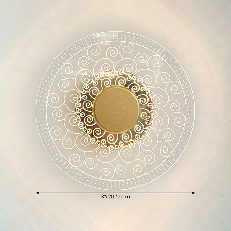 Modern Unique Shape Wall Light Sconces 1 Light Wall Lighting Fixtures for Bedroom