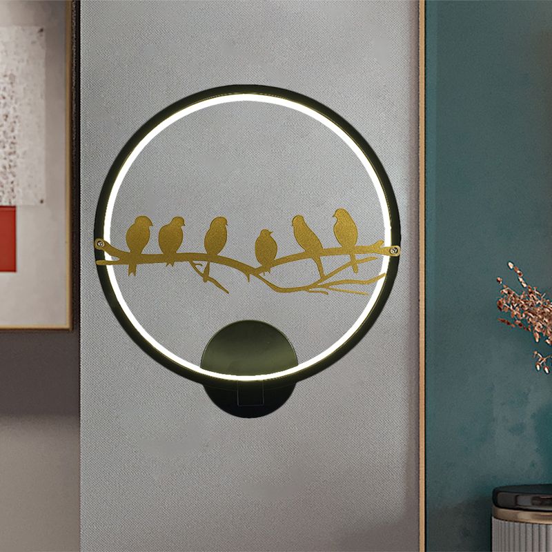 Éclairage mural blanc / noir Route