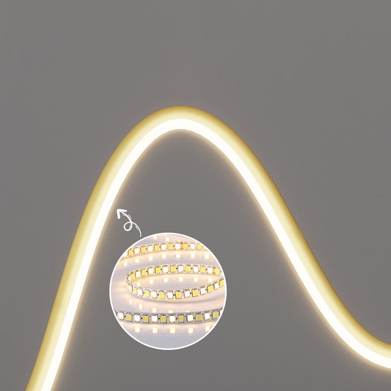 Modern Minimalist Acrylic Island Light Linear 1-Light Hanging Lamp for Dining Room