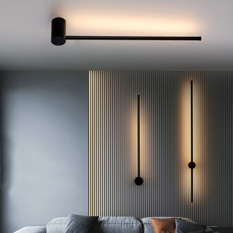 Nieuwe moderne aluminium wandverlichtingsarmatuur lineaire wandmontage lamp voor woonkamer