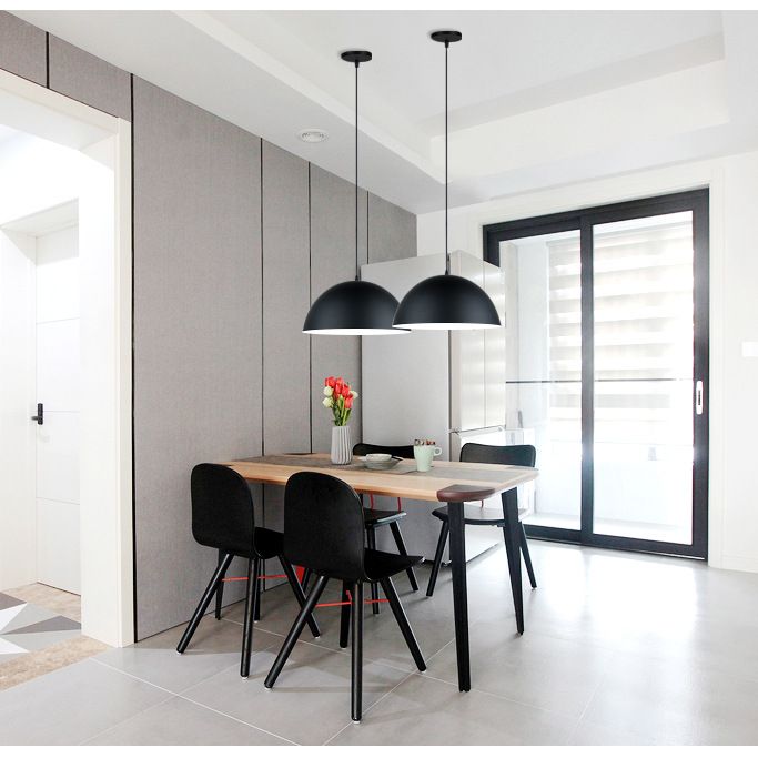 Dome contemporaneo Dome Lighting Freeture Metal Sala da pranzo a sospensione Luce a sospensione